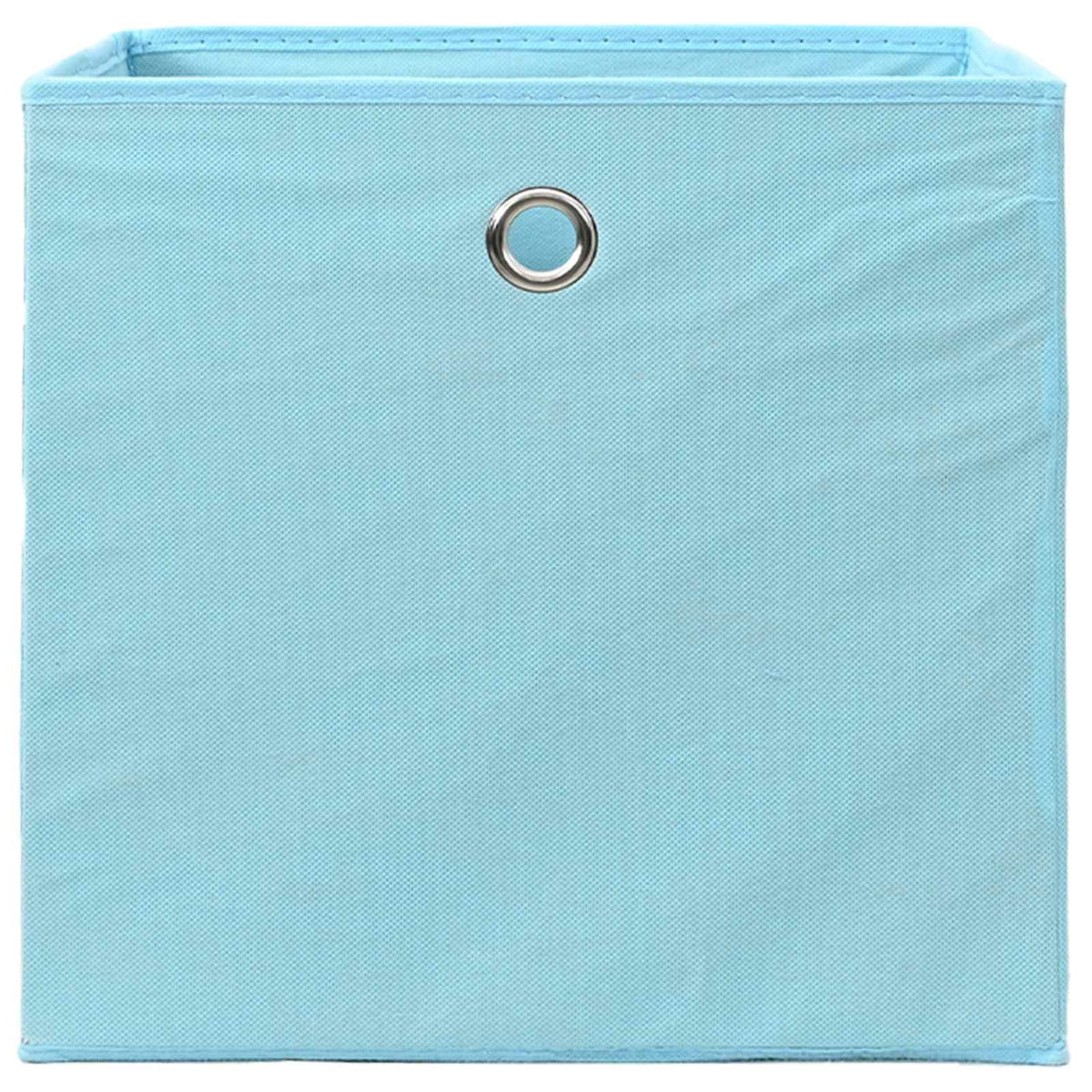Storage Boxes 4 pcs Non-woven Fabric 28x28x28 cm Baby Blue