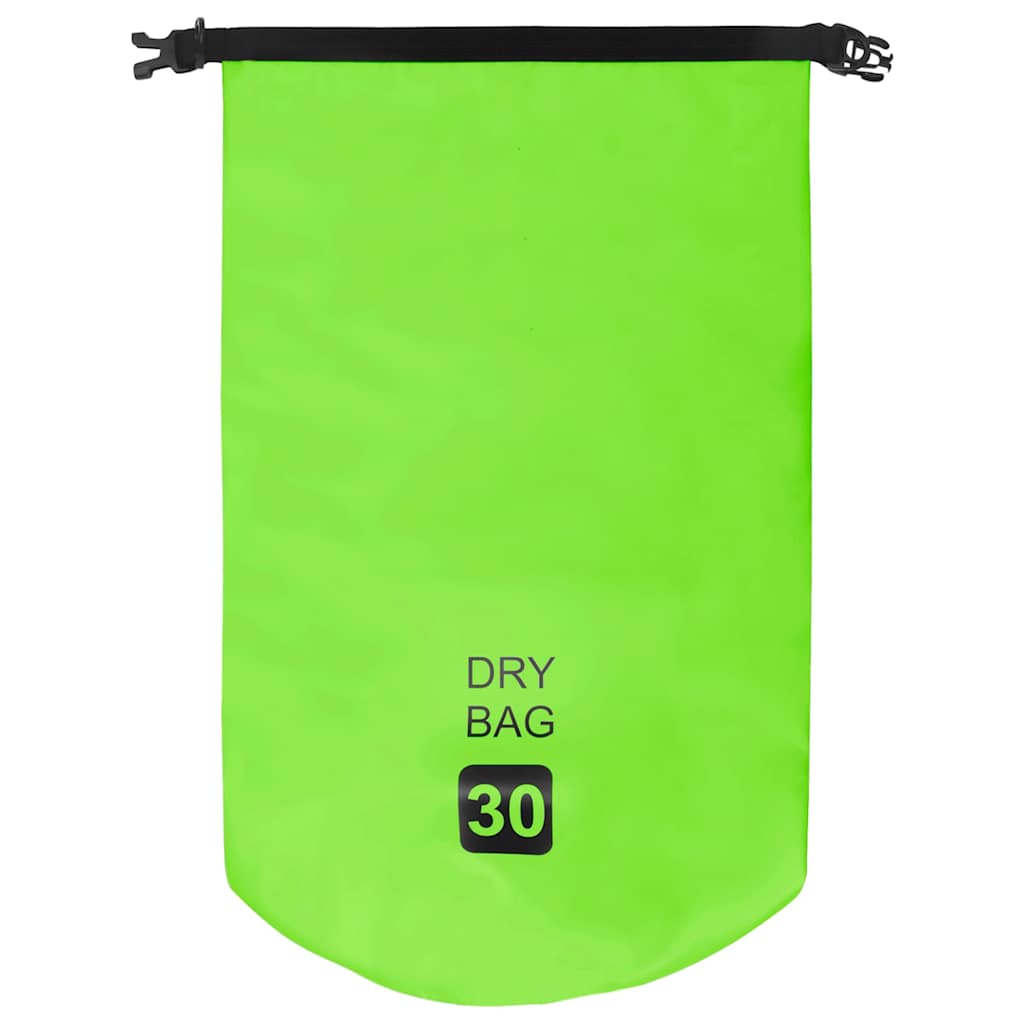 Dry Bag Green 30 L PVC