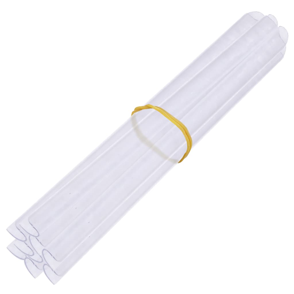 Garden Privacy Screens 4 pcs PVC 35x0.19 m Cream