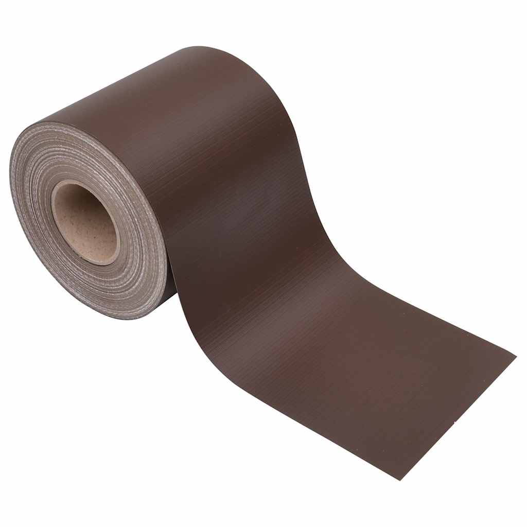 Garden Privacy Screen PVC 70x0.19 m Brown