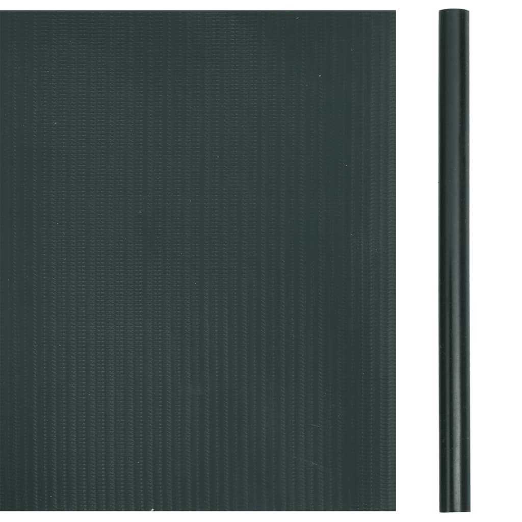 vidaXL Garden Privacy Screens 4 pcs PVC 35x0.19 m Matte Green