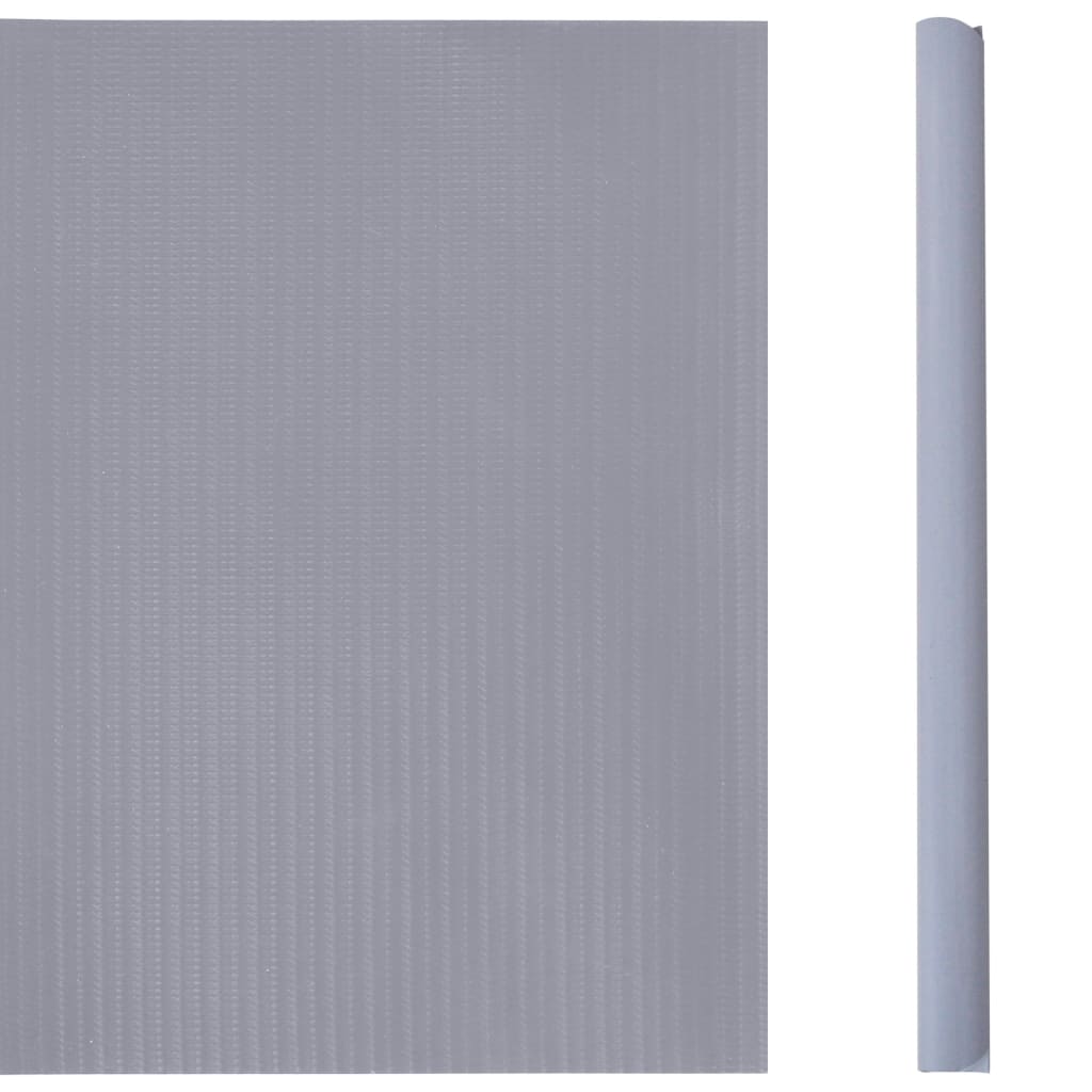 vidaXL Garden Privacy Screens 4 pcs PVC 35x0.19 m Matte Light Grey