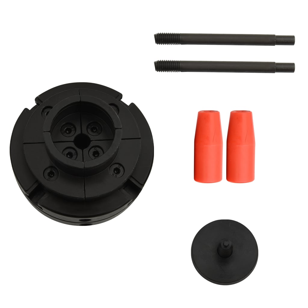 vidaXL 4 Jaw Wood Chuck with M33 Connection Steel 100 mm