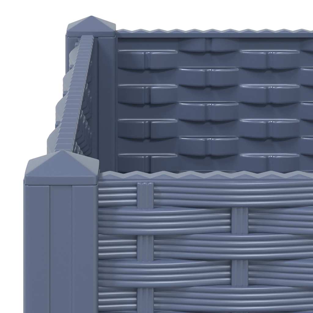 Raised Bed 80x40x23 cm Polypropylene