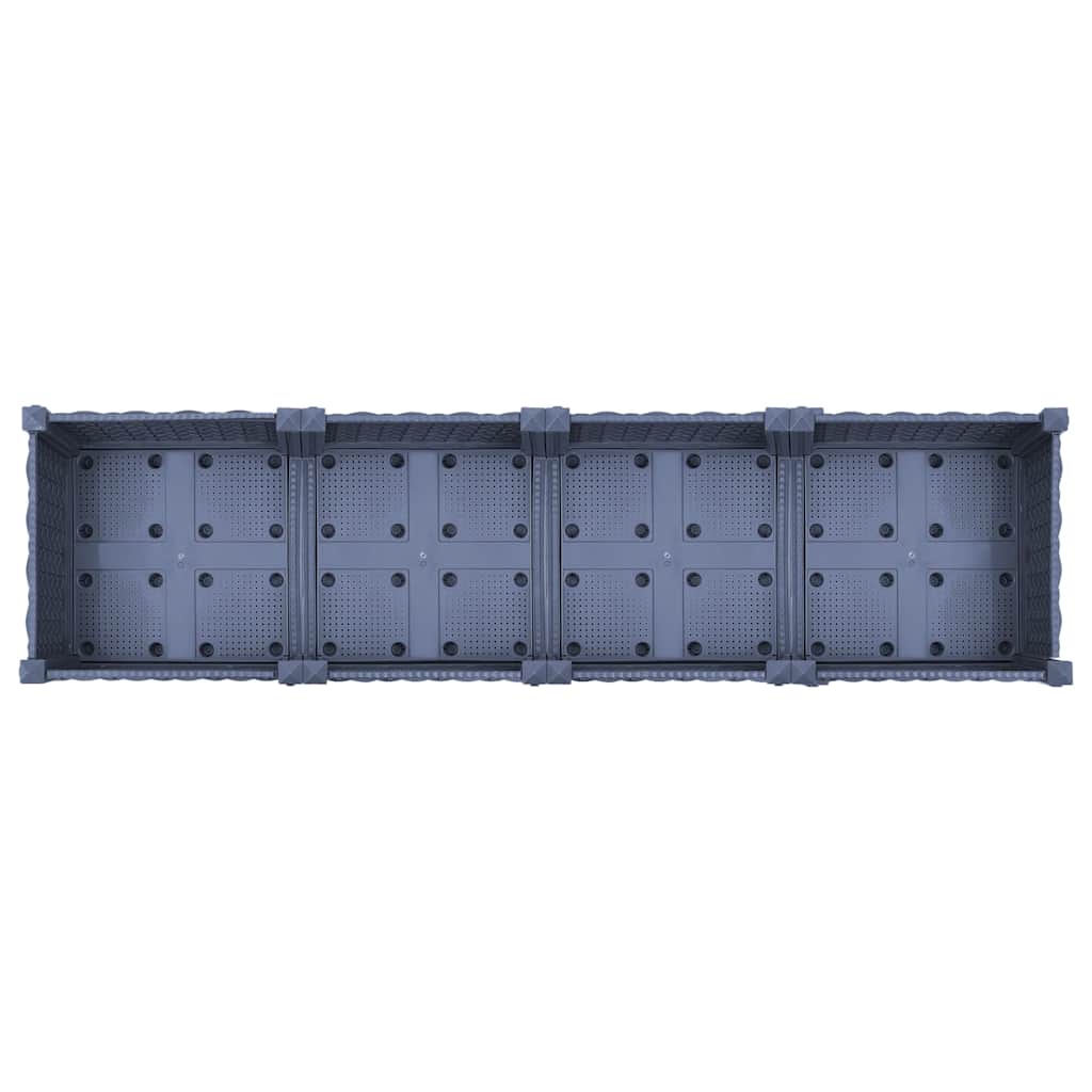 Raised Bed 160x40x23 cm Polypropylene