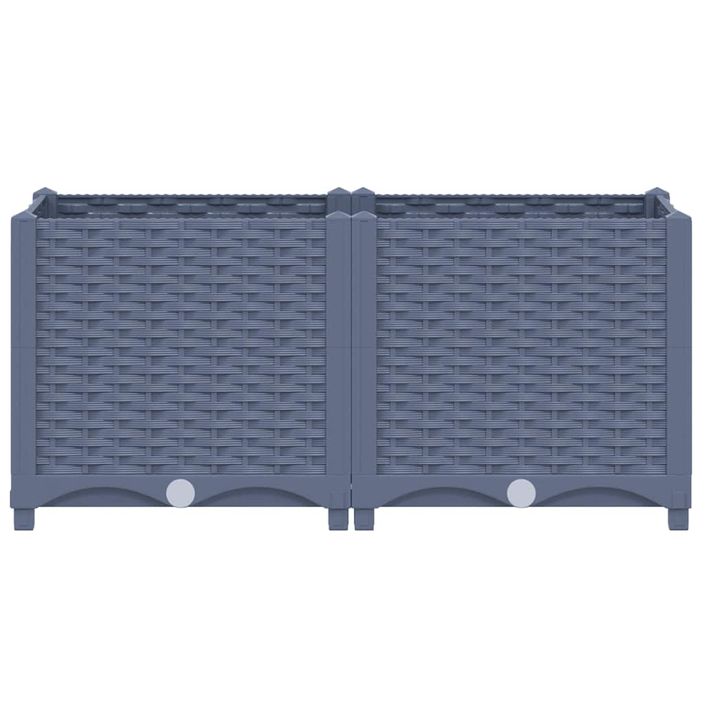 Raised Bed 80x40x38 cm Polypropylene
