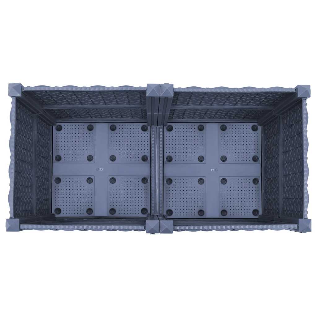 Raised Bed 80x40x38 cm Polypropylene