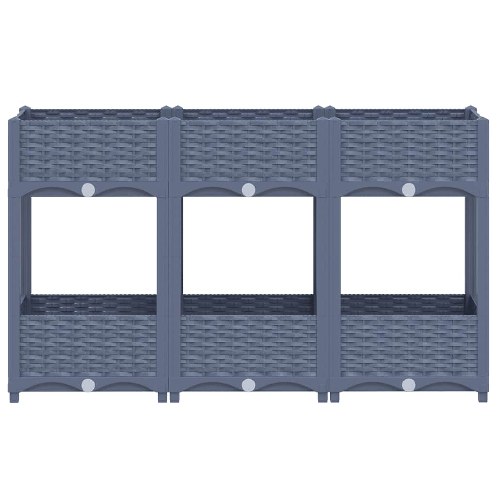 Raised Bed 120x40x71 cm Polypropylene