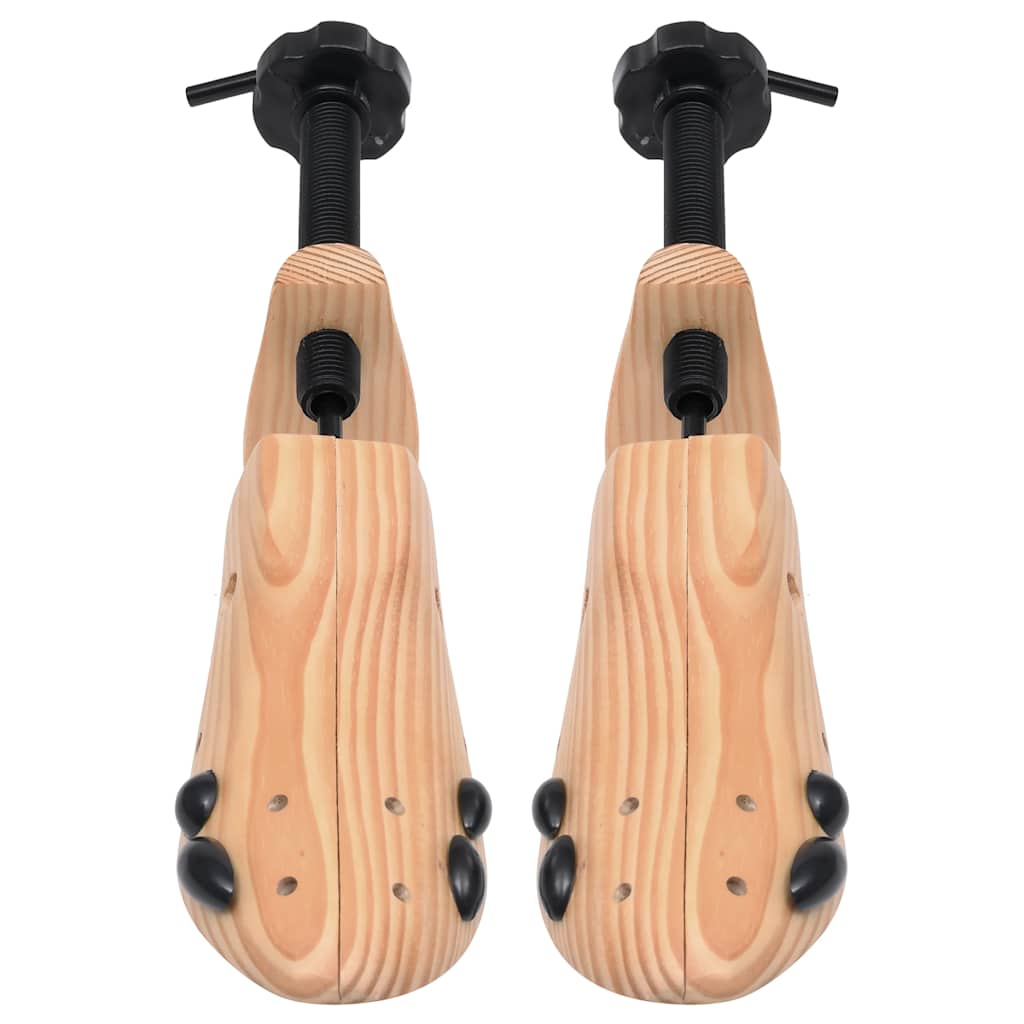 Shoe Trees 2 Pairs Size 41-46 Solid Pine Wood