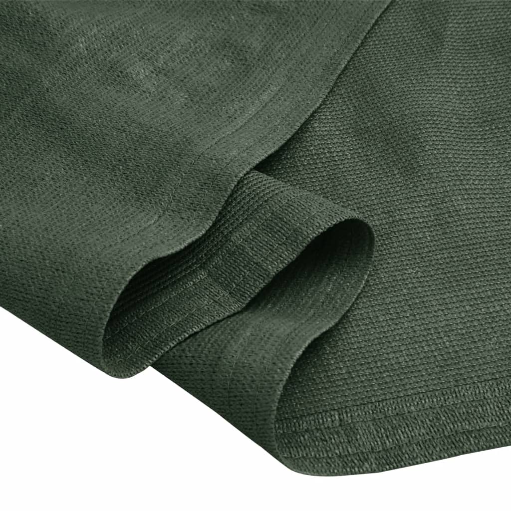 vidaXL Tent Carpet 200x300 cm Dark Green