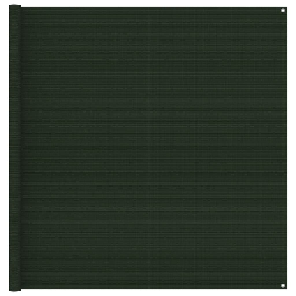 Tapis de Tente 200x400 cm Vert Foncé