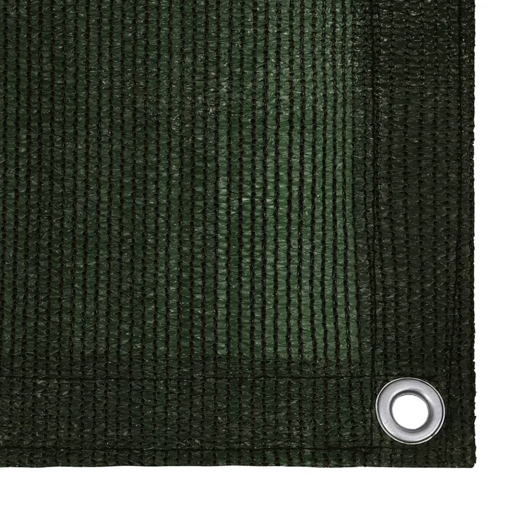 Tapis de Tente 200x400 cm Vert Foncé