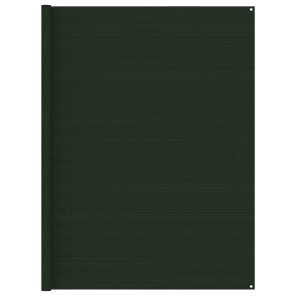 vidaXL Tent Carpet 250x250 cm Dark Green