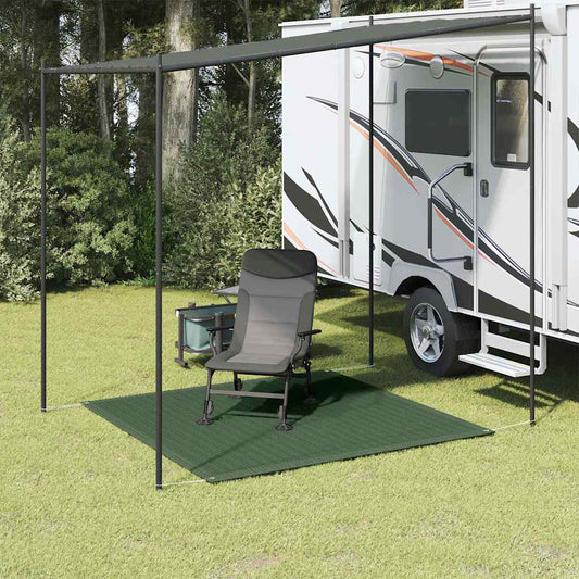 Tent Carpet 250x250 cm Dark Green