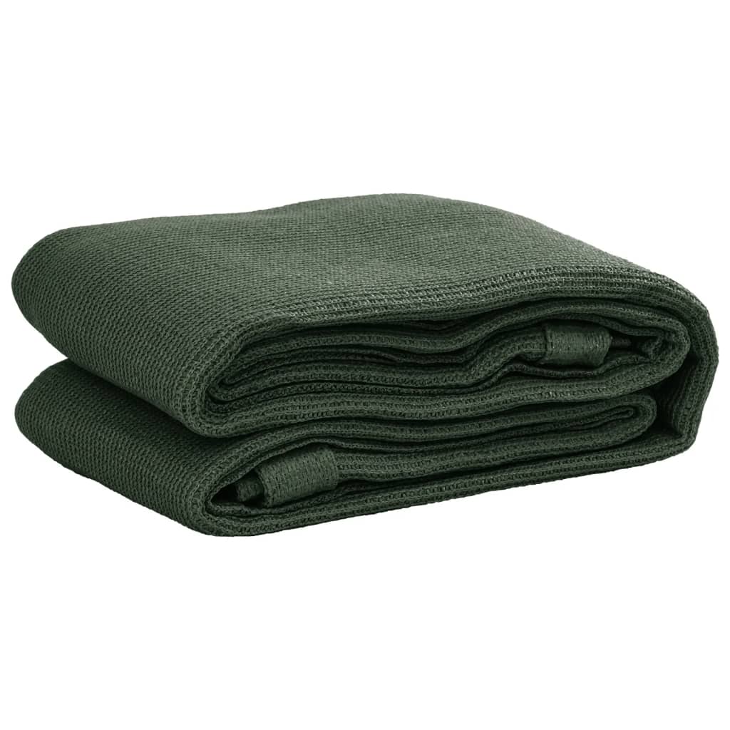 vidaXL Tent Carpet 250x350 cm Dark Green