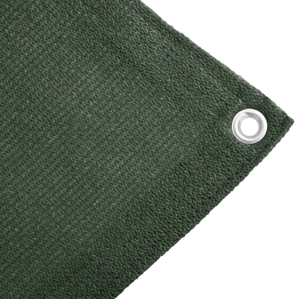 vidaXL Tent Carpet 250x350 cm Dark Green