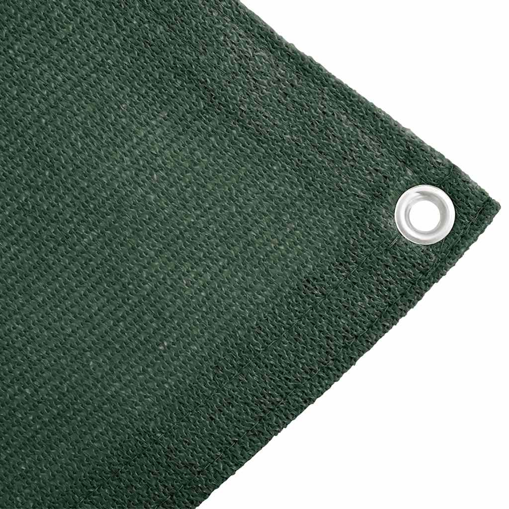 Tent Carpet 400x400 cm Dark Green HDPE