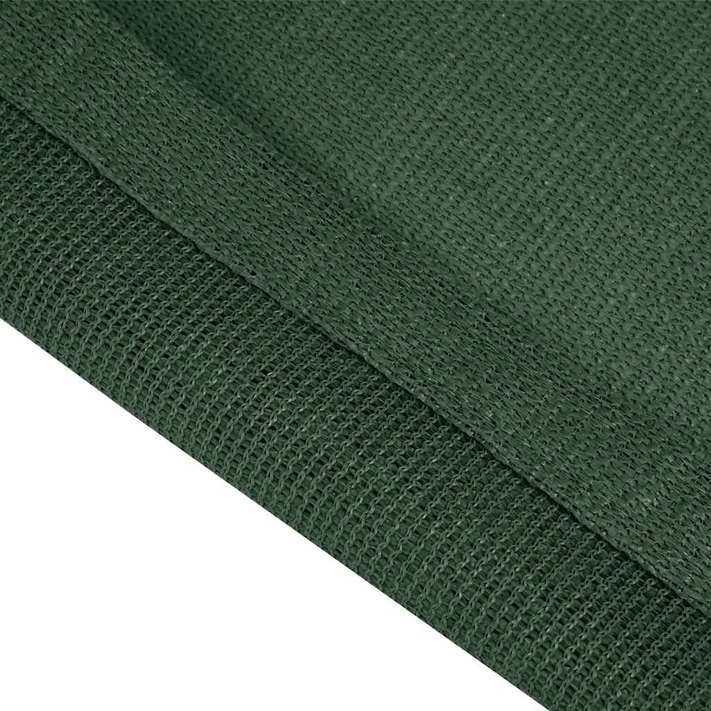 Tent Carpet 400x400 cm Dark Green HDPE