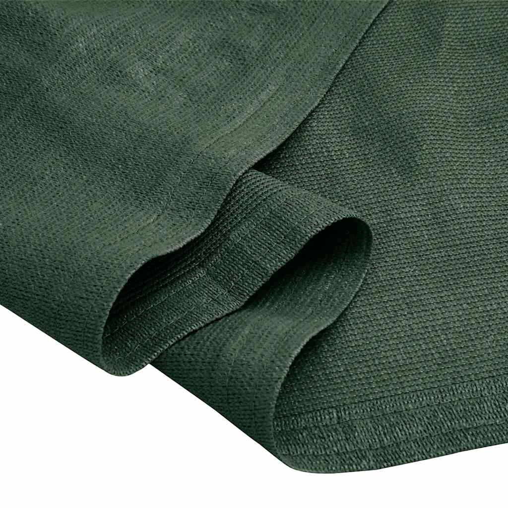 Tent Carpet 400x500 cm Dark Green HDPE