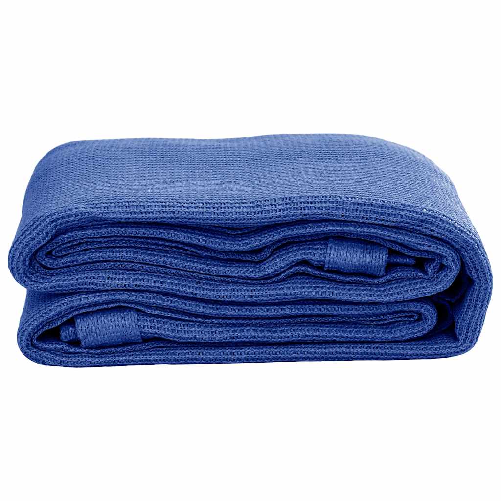 Tent Carpet 200x400 cm Blue HDPE