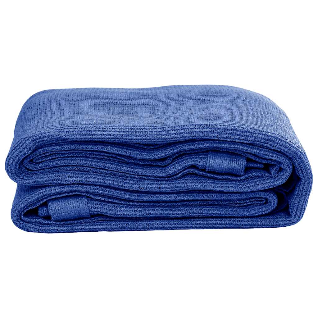 Tent Carpet 250x250 cm Blue HDPE