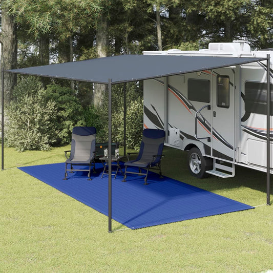 vidaXL Tent Carpet 250x550 cm Blue