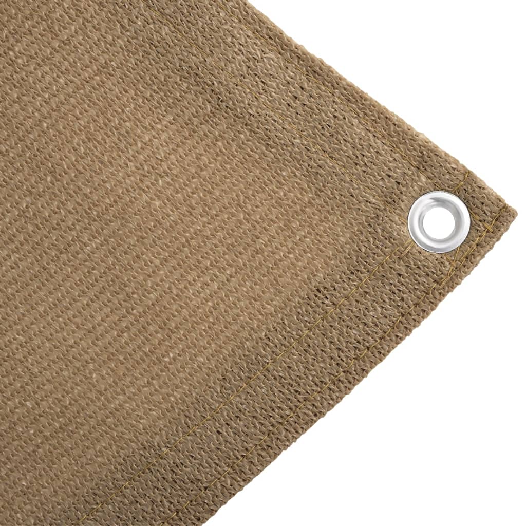 vidaXL Tent Carpet 200x200 cm Taupe