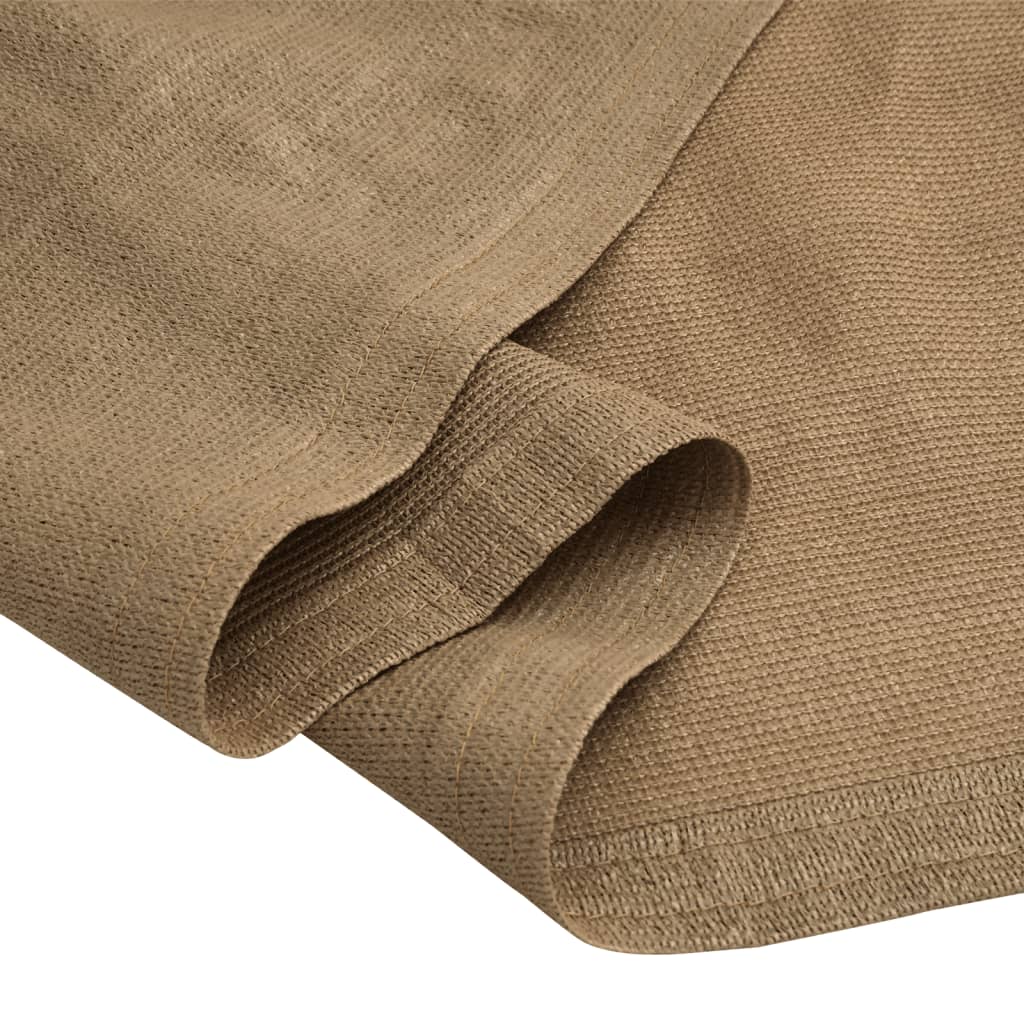 vidaXL Tent Carpet 200x200 cm Taupe