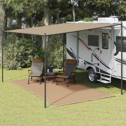 Tent Carpet 250x450 cm Taupe
