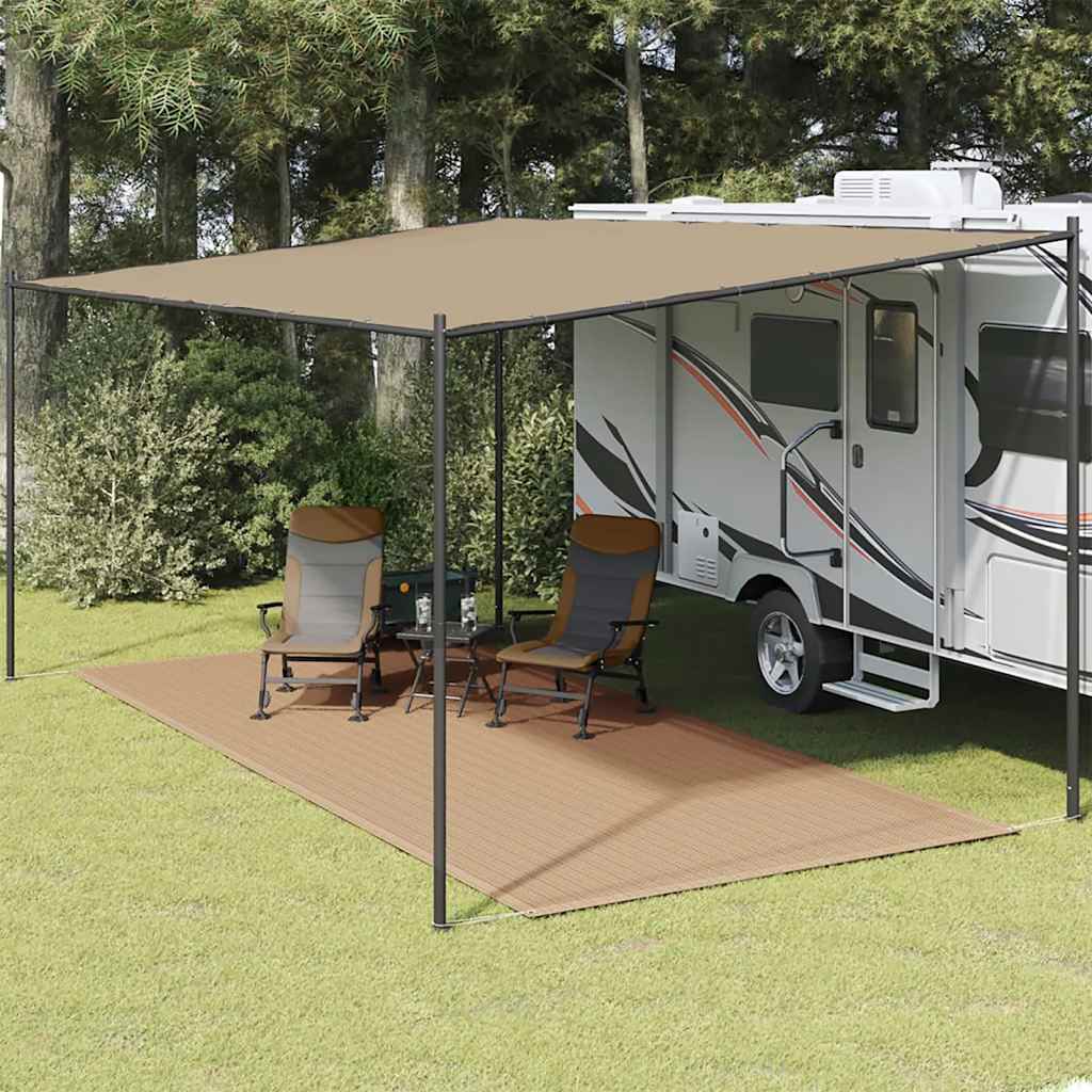 Tent Carpet 250x550 cm Taupe