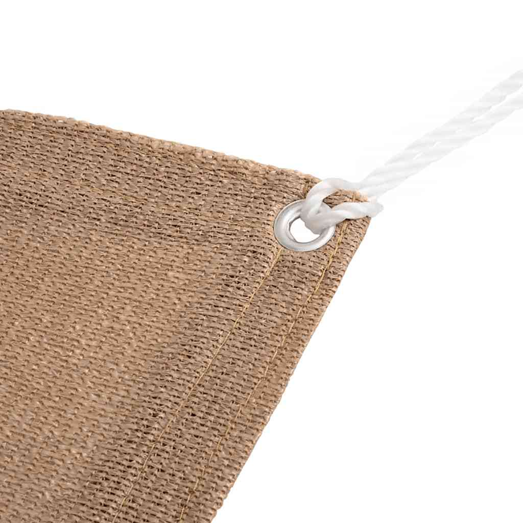 Tent Carpet Taupe 400x700 cm HDPE