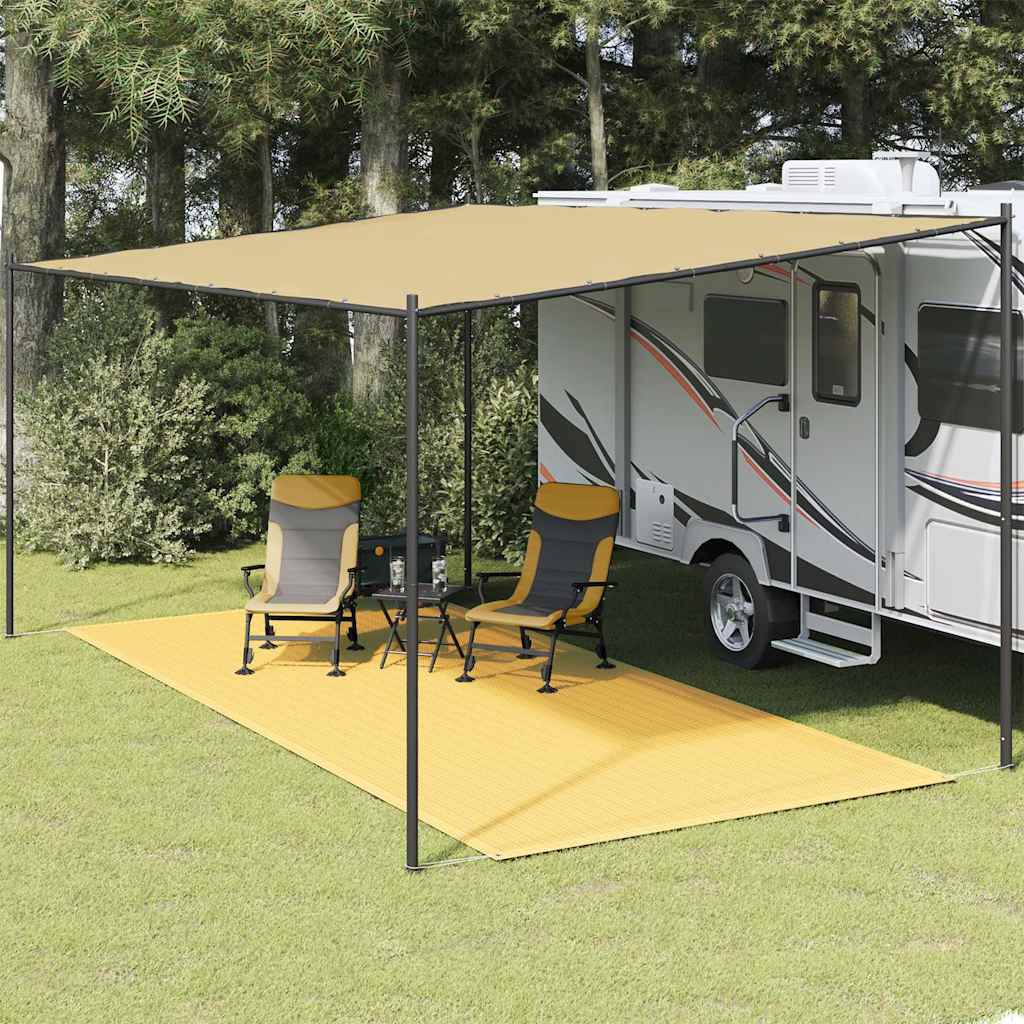 310765 vidaXL Tent Carpet 250x500 cm Beige
