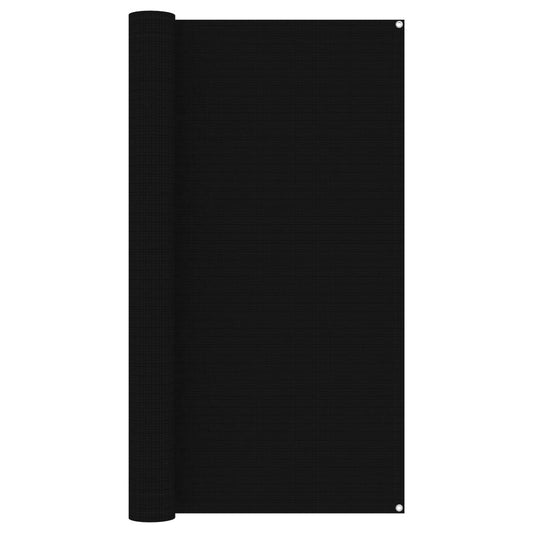 vidaXL Tent Carpet 200x300 cm Black