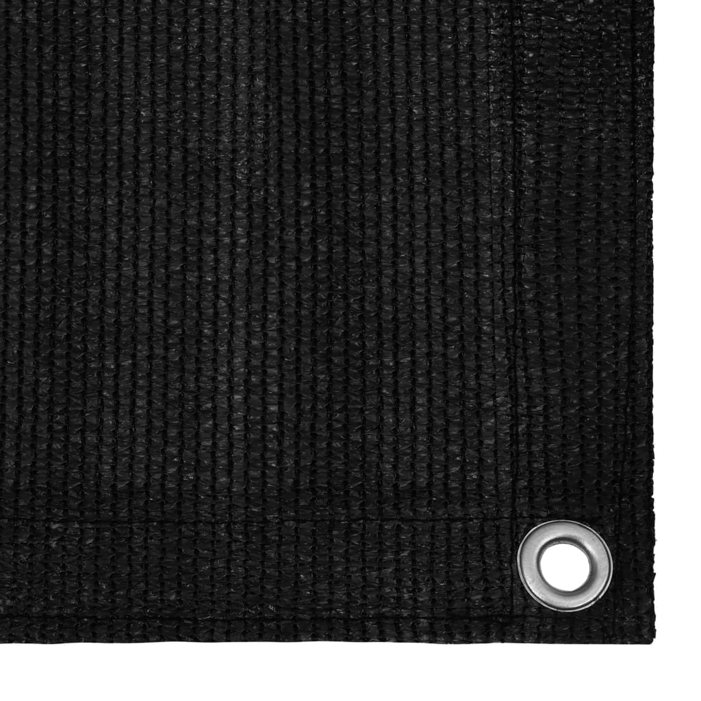 Tapis de tente 200x400 cm Noir