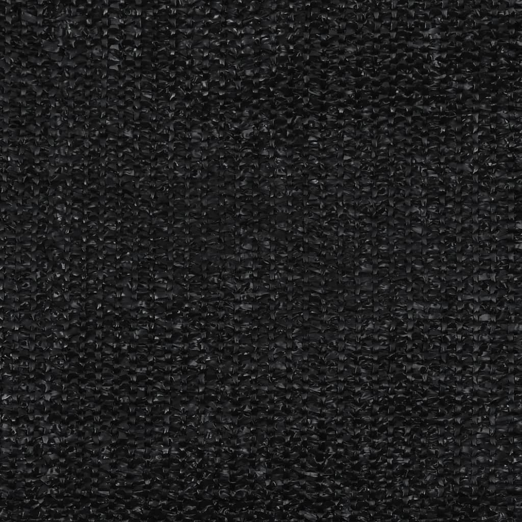 Tapis de tente 250x500 cm Noir