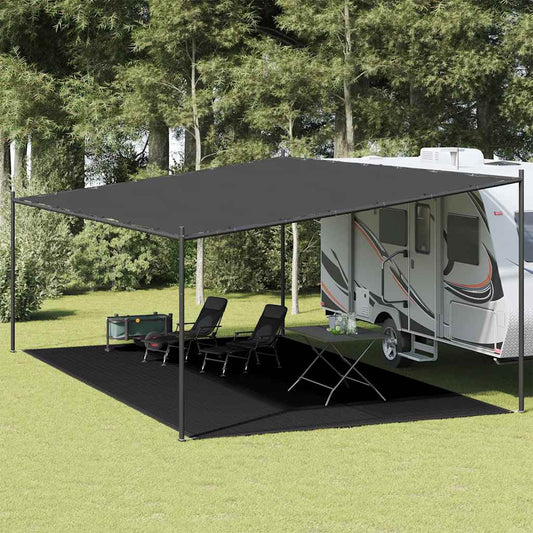 Tent Carpet 400x600 cm Black