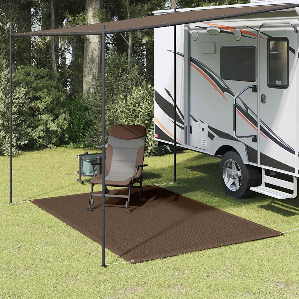 Tent Carpet 200x300 cm Brown