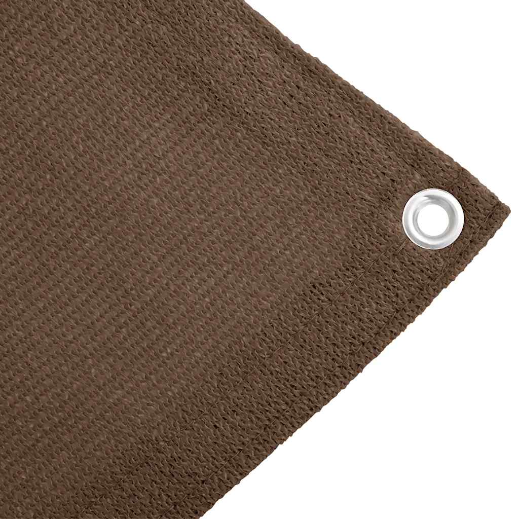 Tent Carpet 200x400 cm Brown