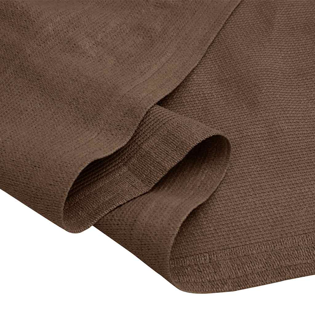 Tent Carpet 200x400 cm Brown