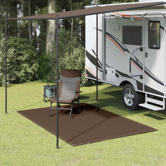 Tent Carpet 250x200 cm Brown