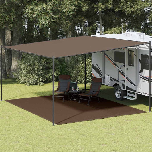 Tent Carpet 400x500 cm Brown