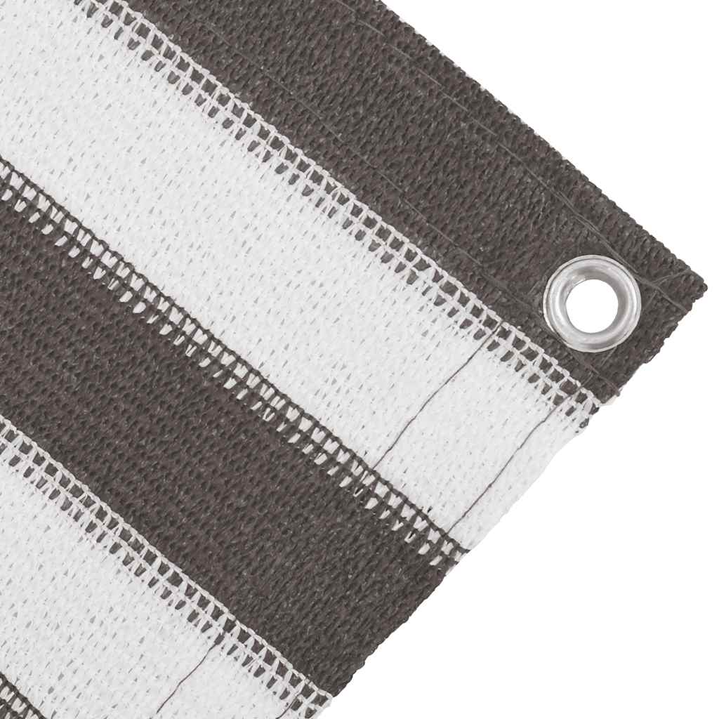 Tent Carpet 300x500 cm Anthracite and White