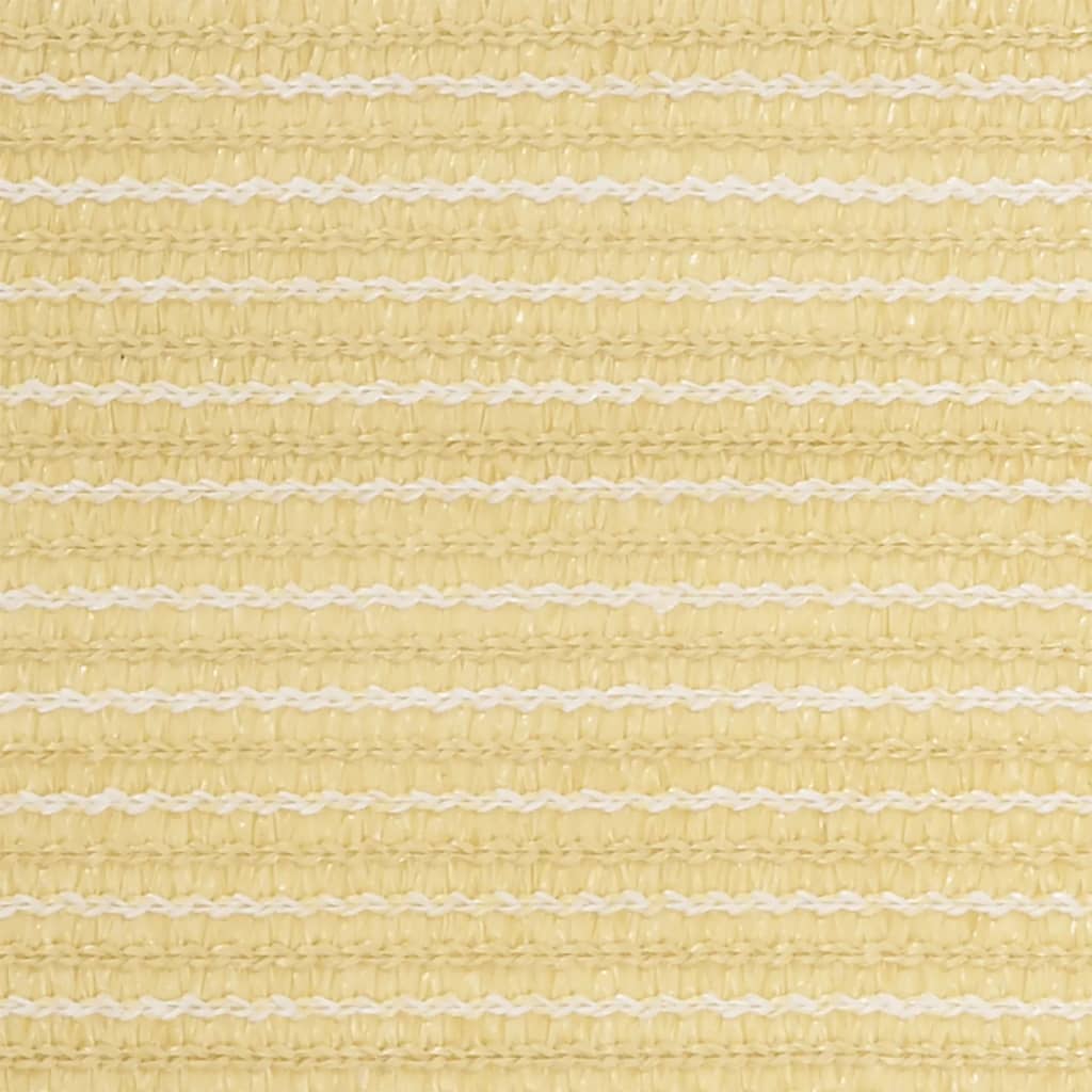 Balcony Screen Beige 90x300 cm HDPE