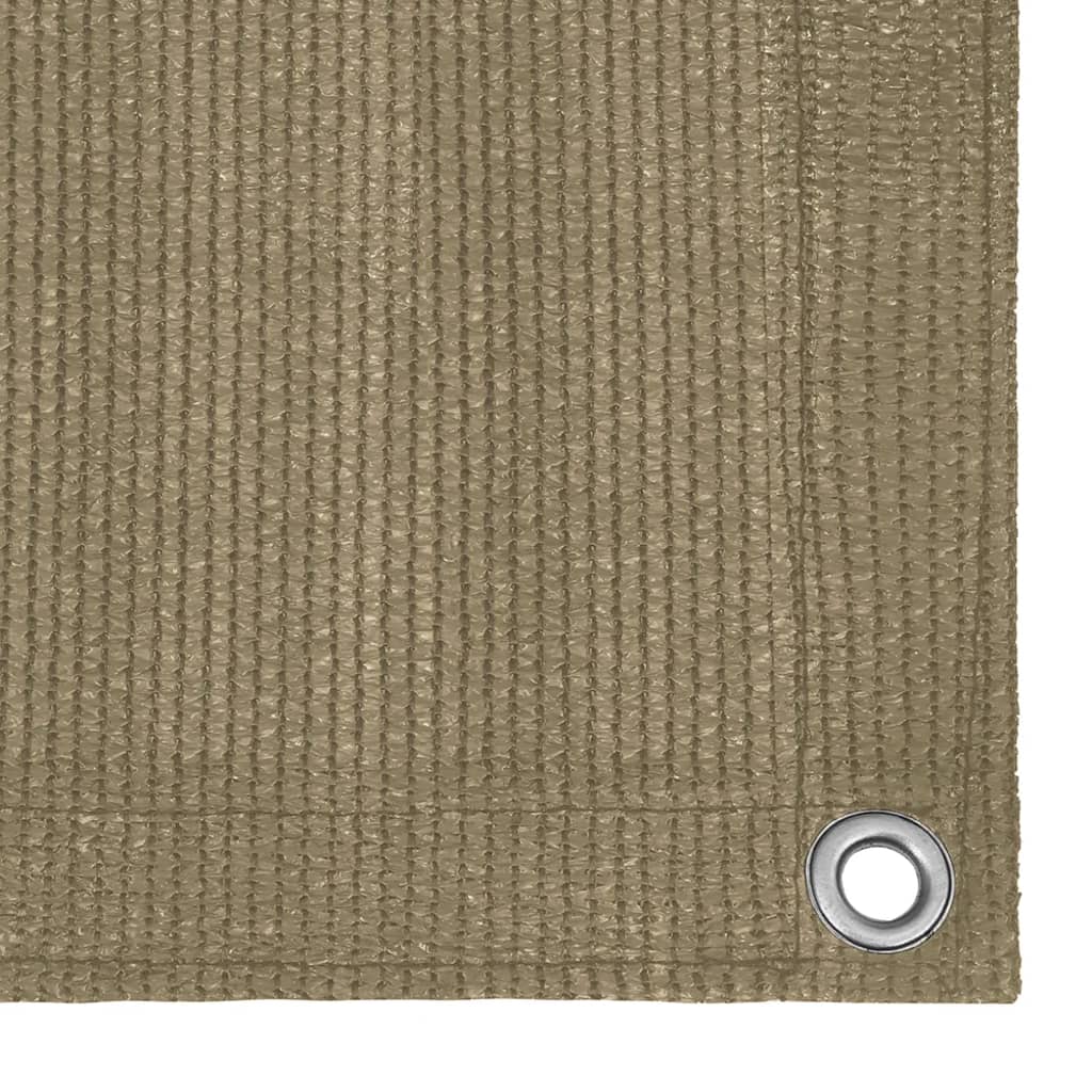 Balcony Screen Taupe 75x300 cm HDPE