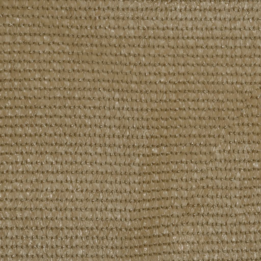 Balcony Screen Taupe 90x600 cm HDPE