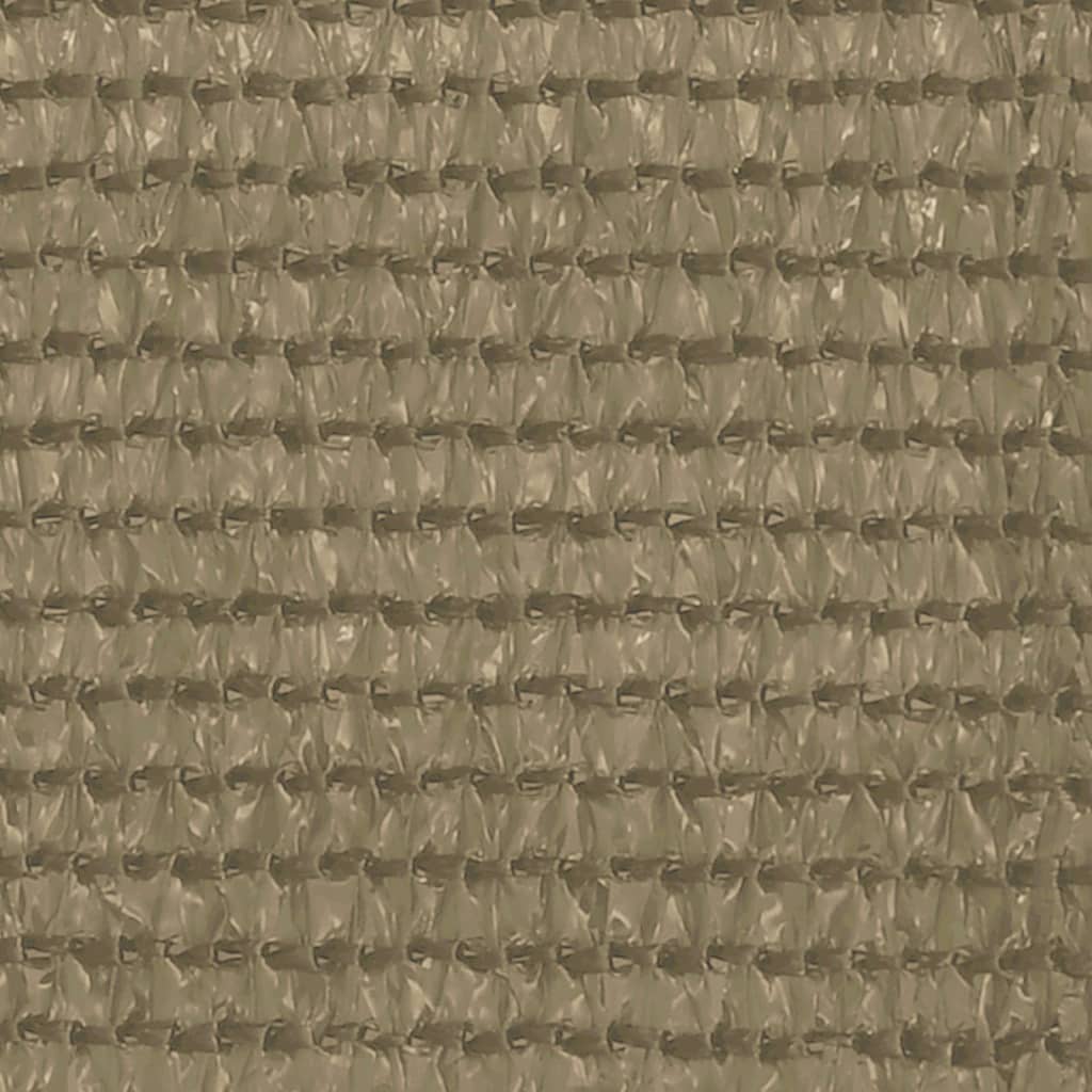 Balcony Screen Taupe 120x500 cm HDPE