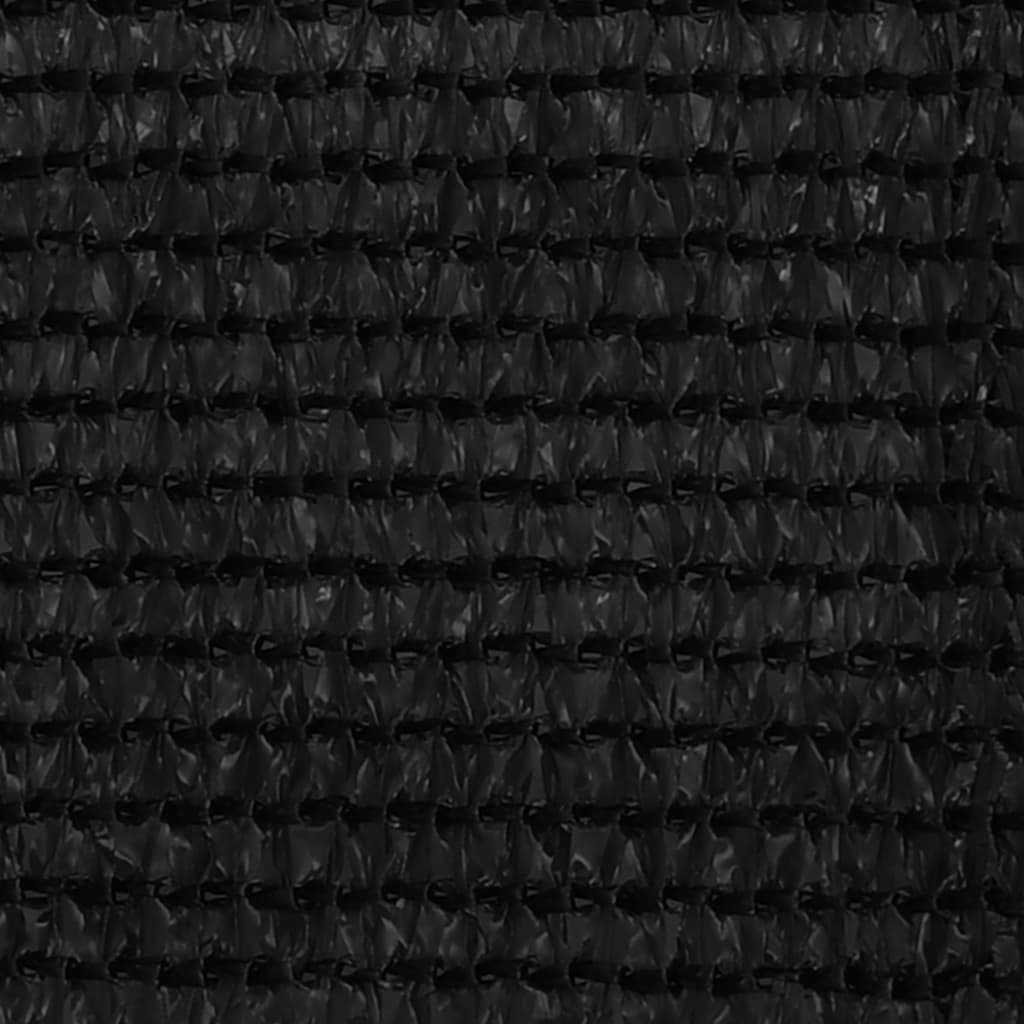 Balcony Screen Black 75x300 cm HDPE