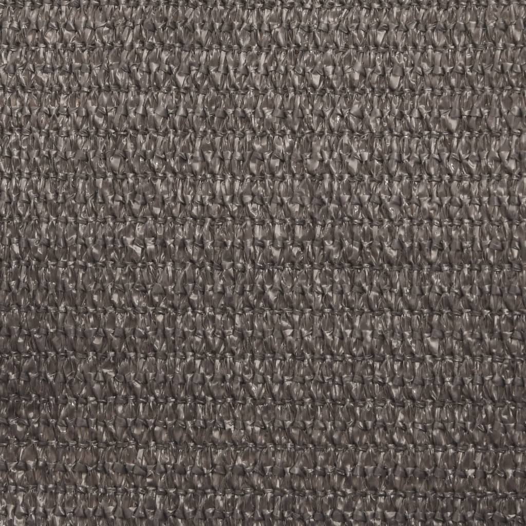 Sunshade Sail 160 g/m² Anthracite 3x4 m HDPE