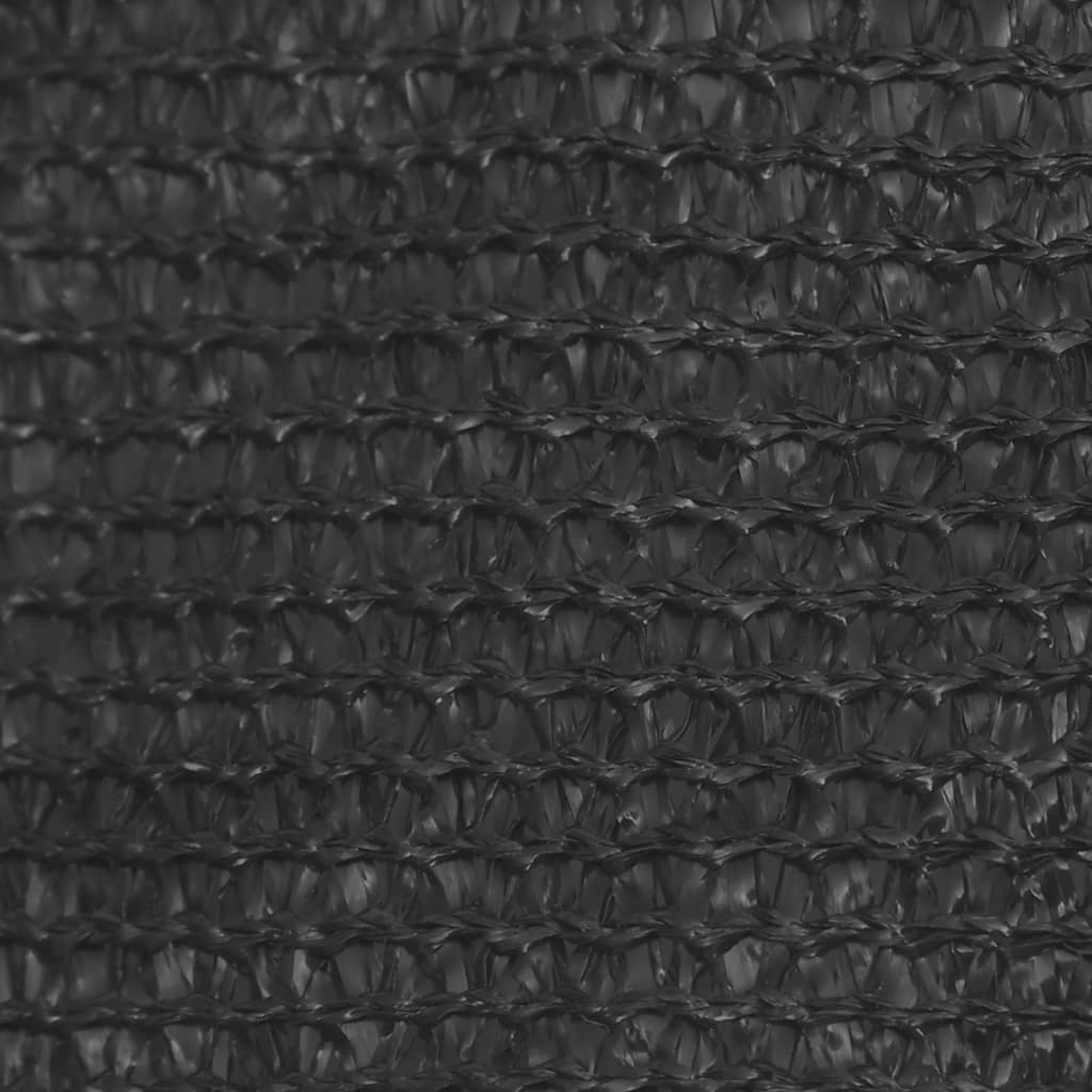 Voile d'ombrage 160 g/m² Anthracite 3,5x5 m PEHD