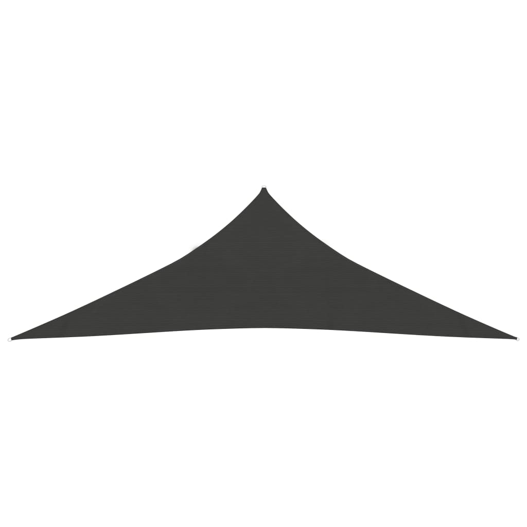 vidaXL Sunshade Sail 160 g/m² Anthracite 3x3x4.2 m HDPE